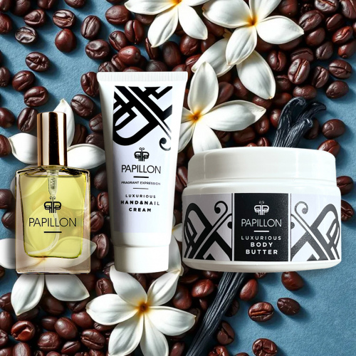 Noir Combo – Perfume + Hand & Nail + Body Butter Inspired by Black Opium (YSL)
