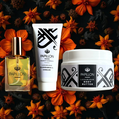 Eye Candy Combo – Perfume + Hand & Nail + Body Butter Inspired by Baccarat Rouge 540 (Maison Francis Kurkdjian)